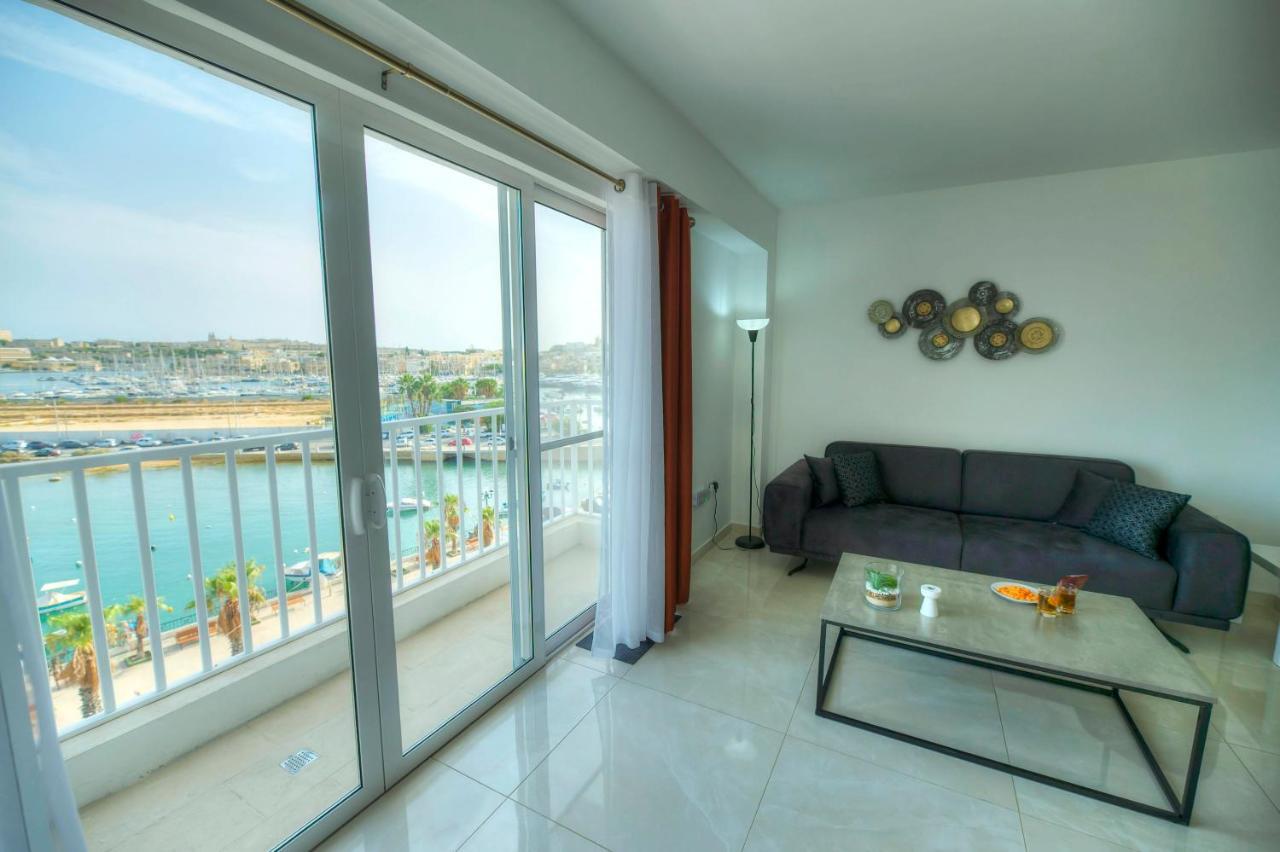 Bright & Modern 2Bedrooms With Sea Views Gogzr-2 Gzira Exteriér fotografie
