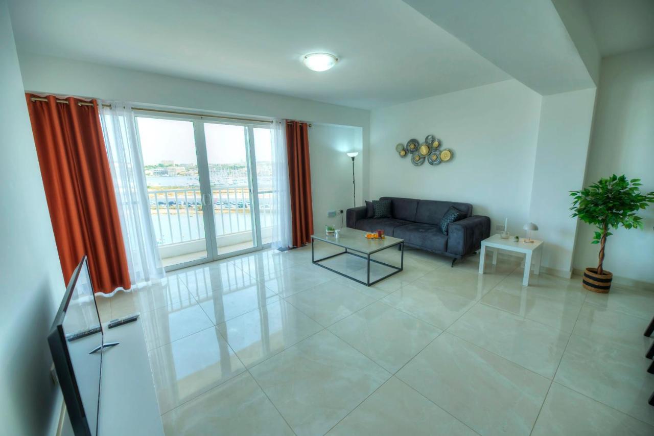 Bright & Modern 2Bedrooms With Sea Views Gogzr-2 Gzira Exteriér fotografie
